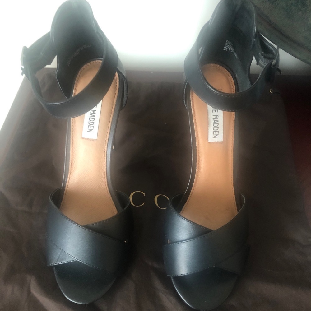 Steve Madden Mickey Black 💣